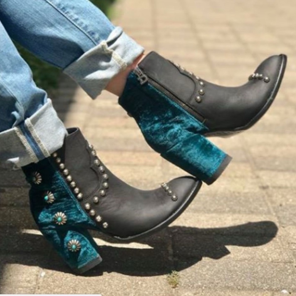 DDR Tahoma Teal Booties
